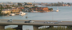 Newport Harbor | Viewed from Castaways Park, Newport Beach, California